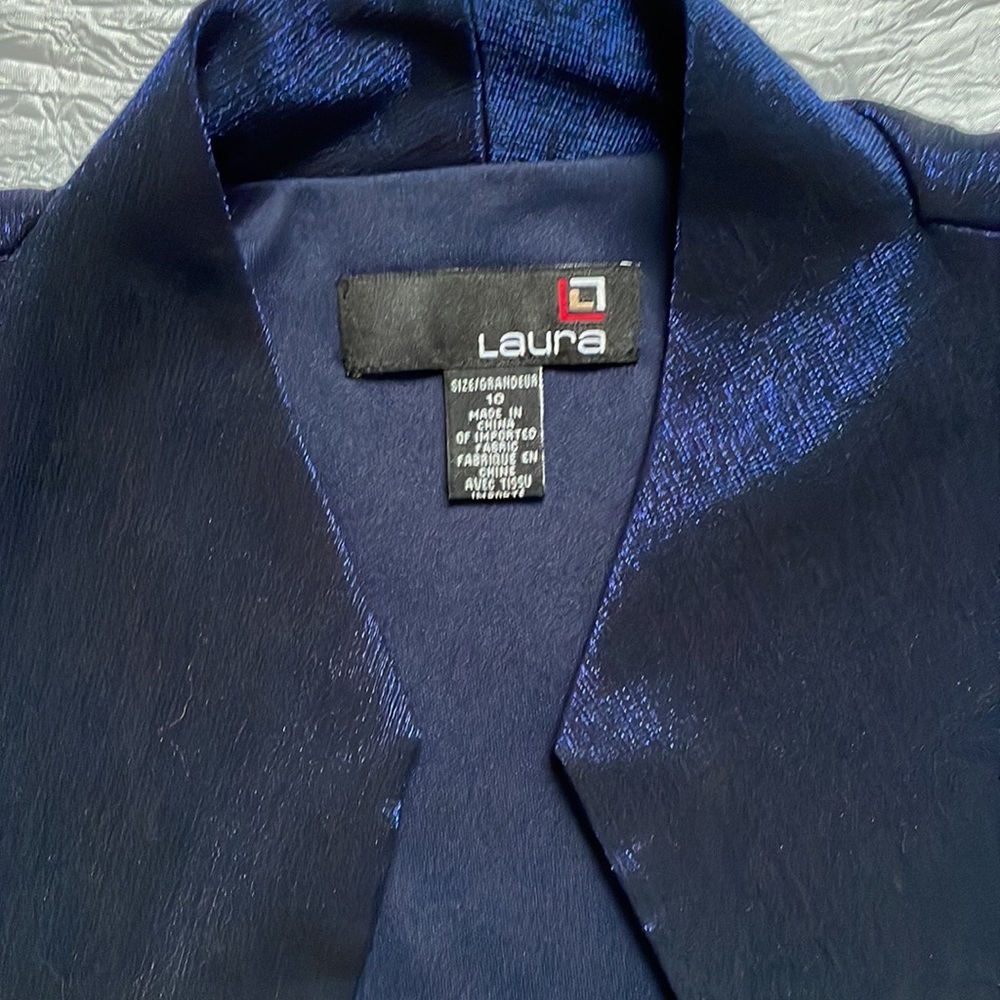 Women Shrug Soft Open Front long Sleeve Cardigan jacket by Laura size 10 - Picture 6 of 7